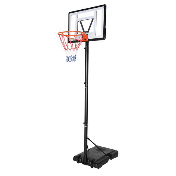 Basketball Hoop Outdoor Portable Basketball Goals， Adjustable Height 7ft - 10ft for Adults and Teenagers