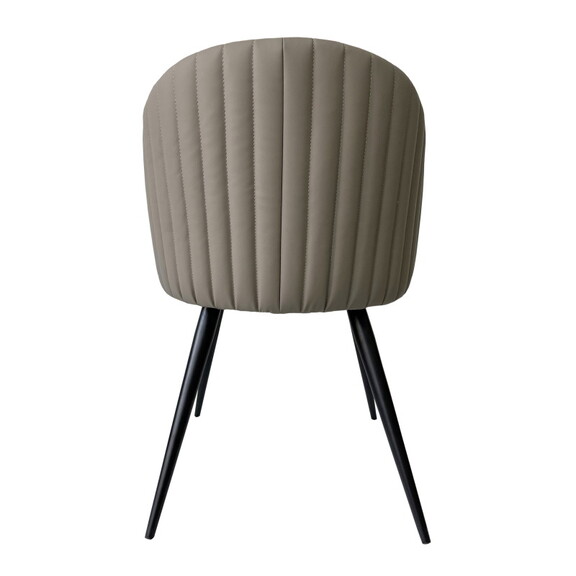 Modrest Marnie Contemporary Gray   Cream Dining Ch...