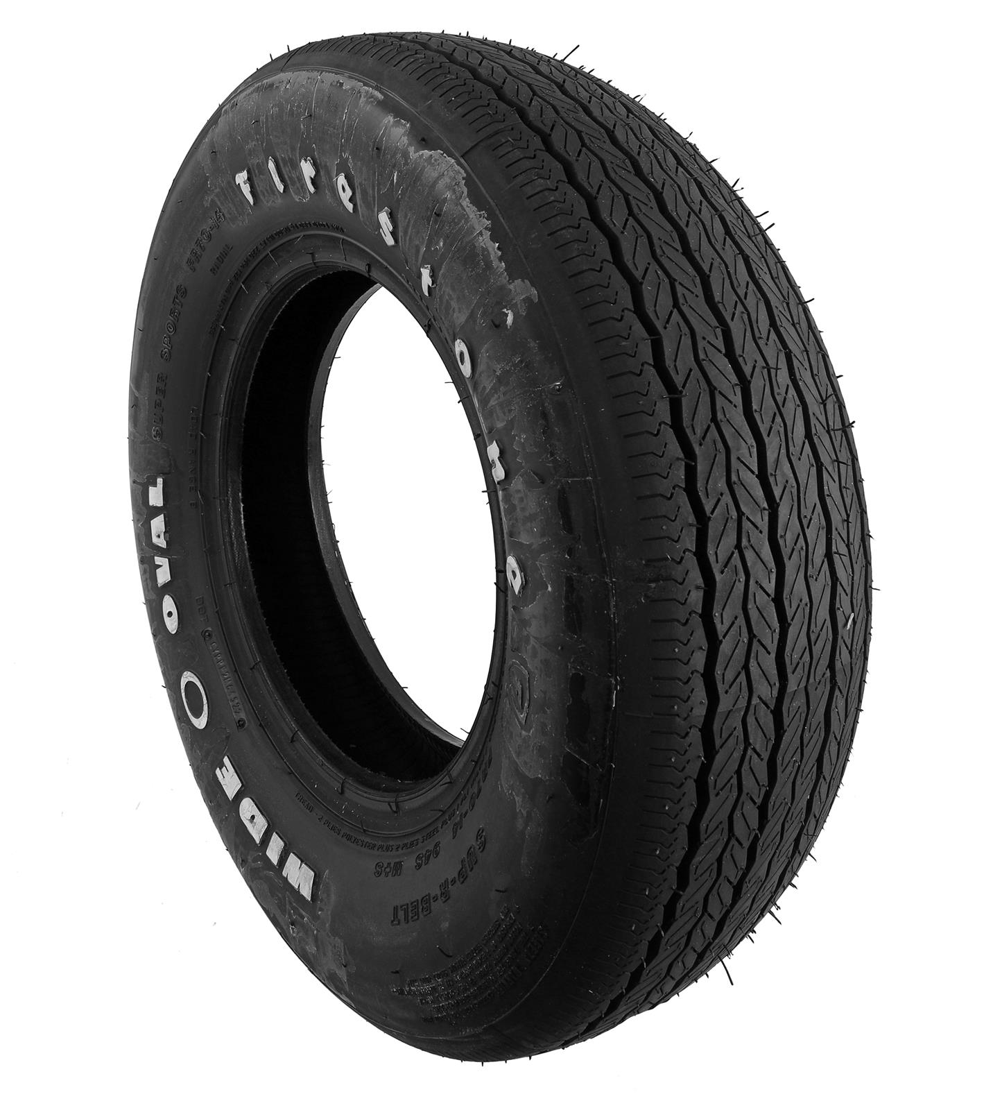 Coker Tire 54880 Coker Firestone Wide Oval Tires