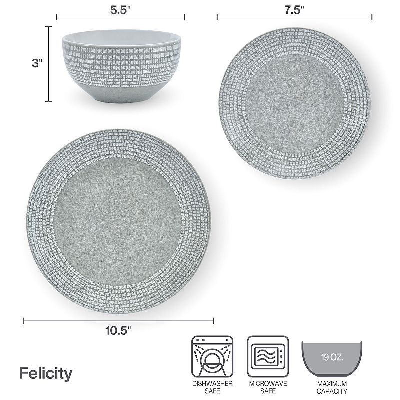 Pfaltzgraff Felicity 12-pc. Dinnerware Set