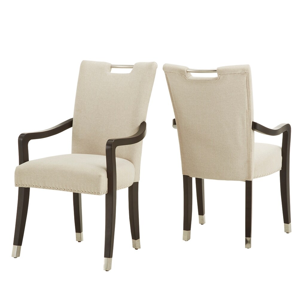 Willa Heathered Weave Parson Dining Chair (Set of 2) by iNSPIRE Q Bold