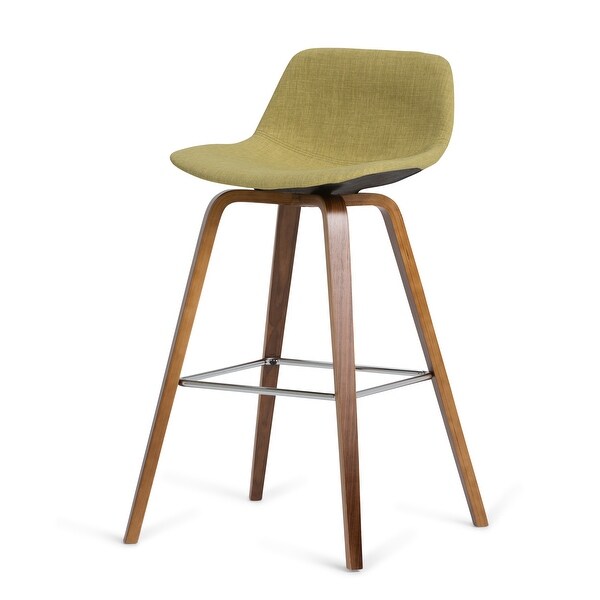 WYNDENHALL Cacey Mid Century Modern Bentwood Counter Height Stool (Set of 2) - 20.7'' x 21.1'' x 36.6