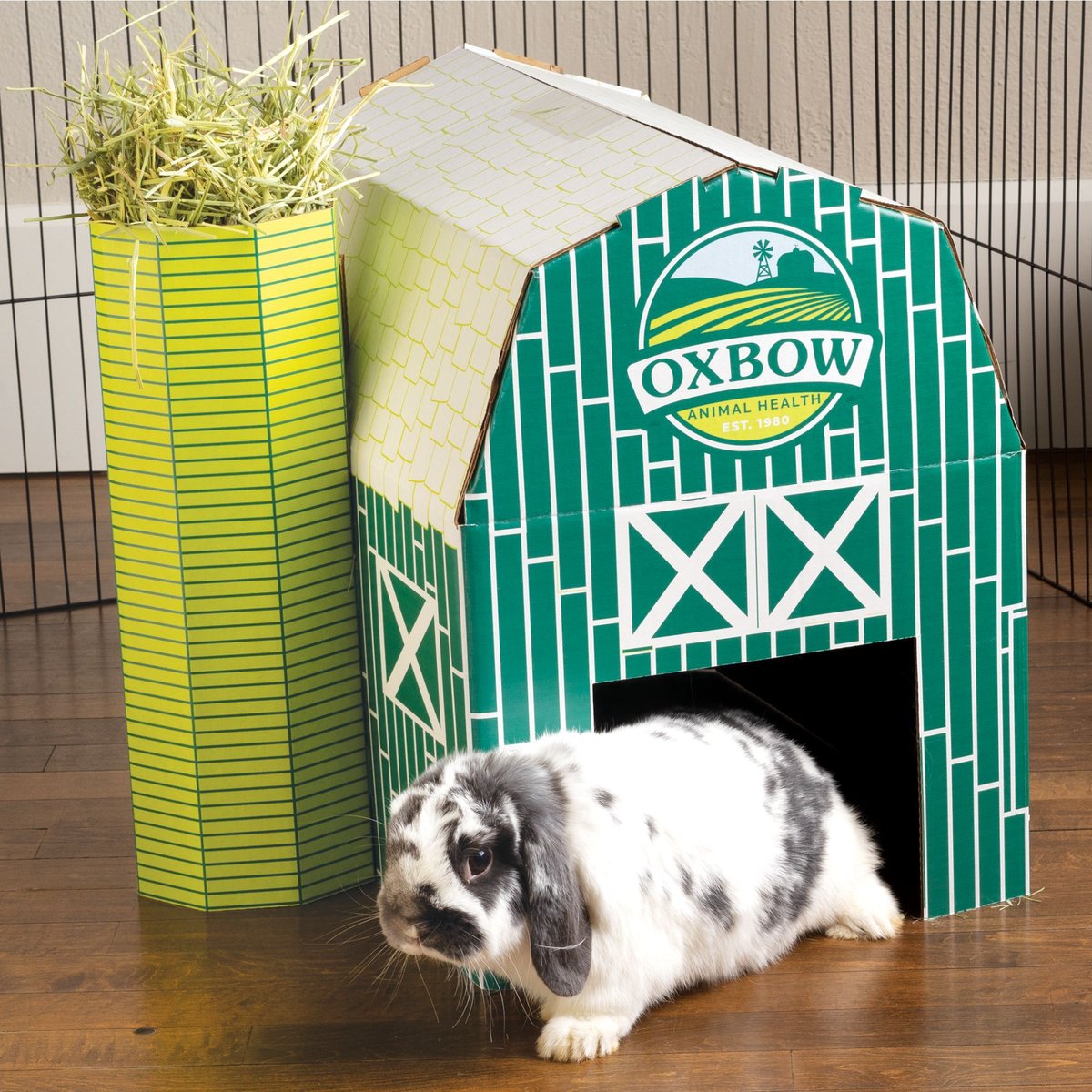 Oxbow Enriched Life Hay Barn Small Animal Hideaway