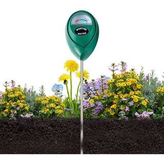 Soil Moisture Meter Plant Moisture Monitor for Garden Lawn Farm Indoor and Outdoor Green No Battery Required B09VC2825P