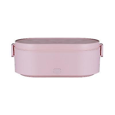 Usb Electric Heated Lunch Boxes 304 Stainless Steel Portable Food Warmer With 2 Container Heated Lunch Box For Car， Home，green