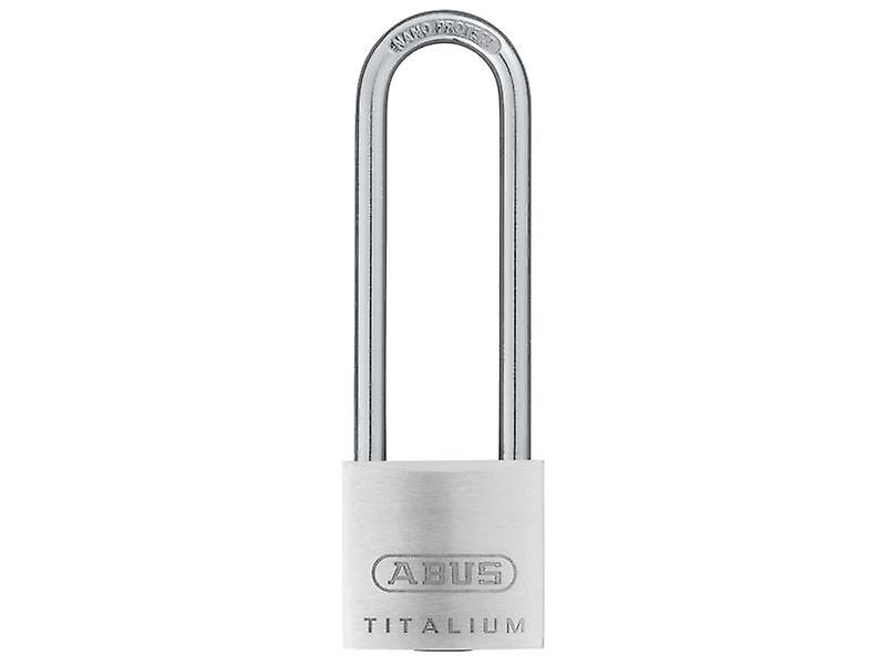 ABUS 64TI/30mm TITALIUM Padlock 60mm Long Shackle Keyed Alike KA6312 ABUKA56193