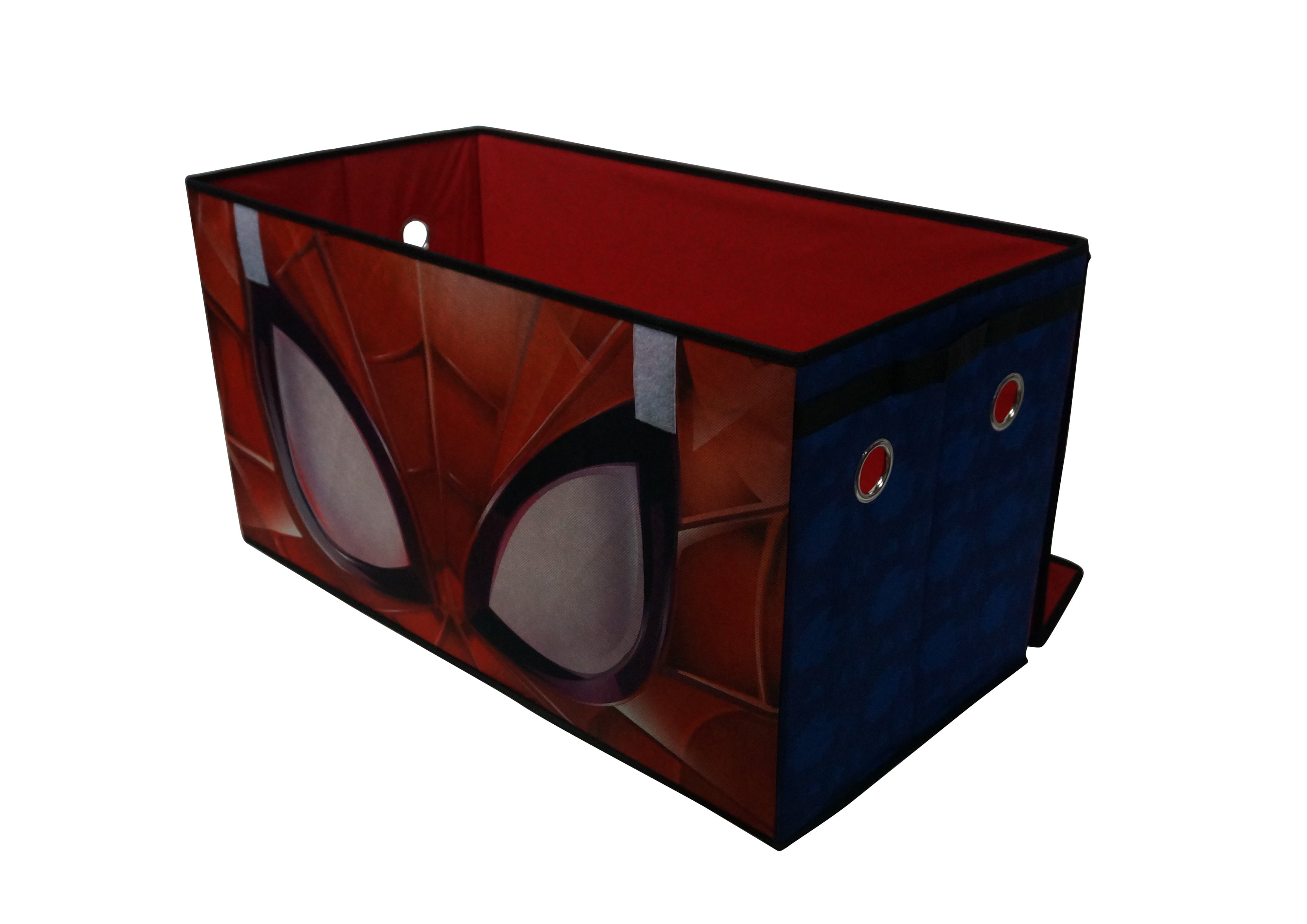 Spider-Man Storage Set (Trunk, 2 pack cubes, Sequin Cube and Hamper)