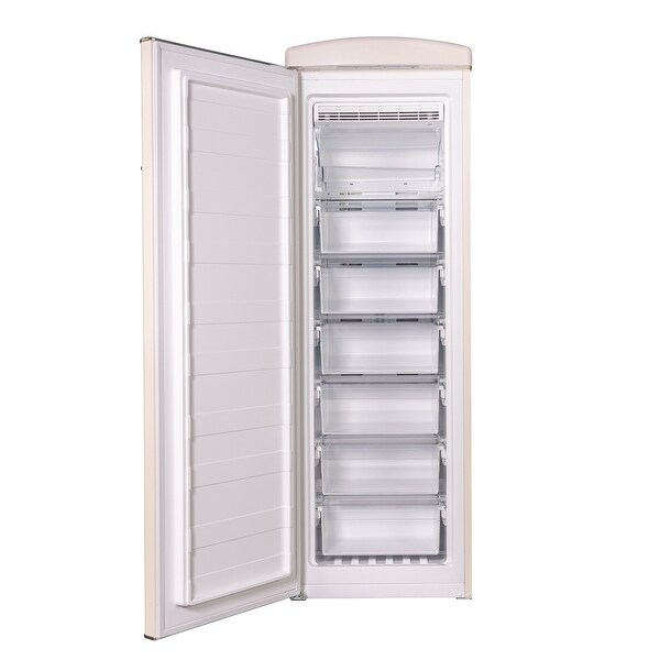 24 in. Classic 8.3 Cu. FT. Frost Free Retro Upright Freezer