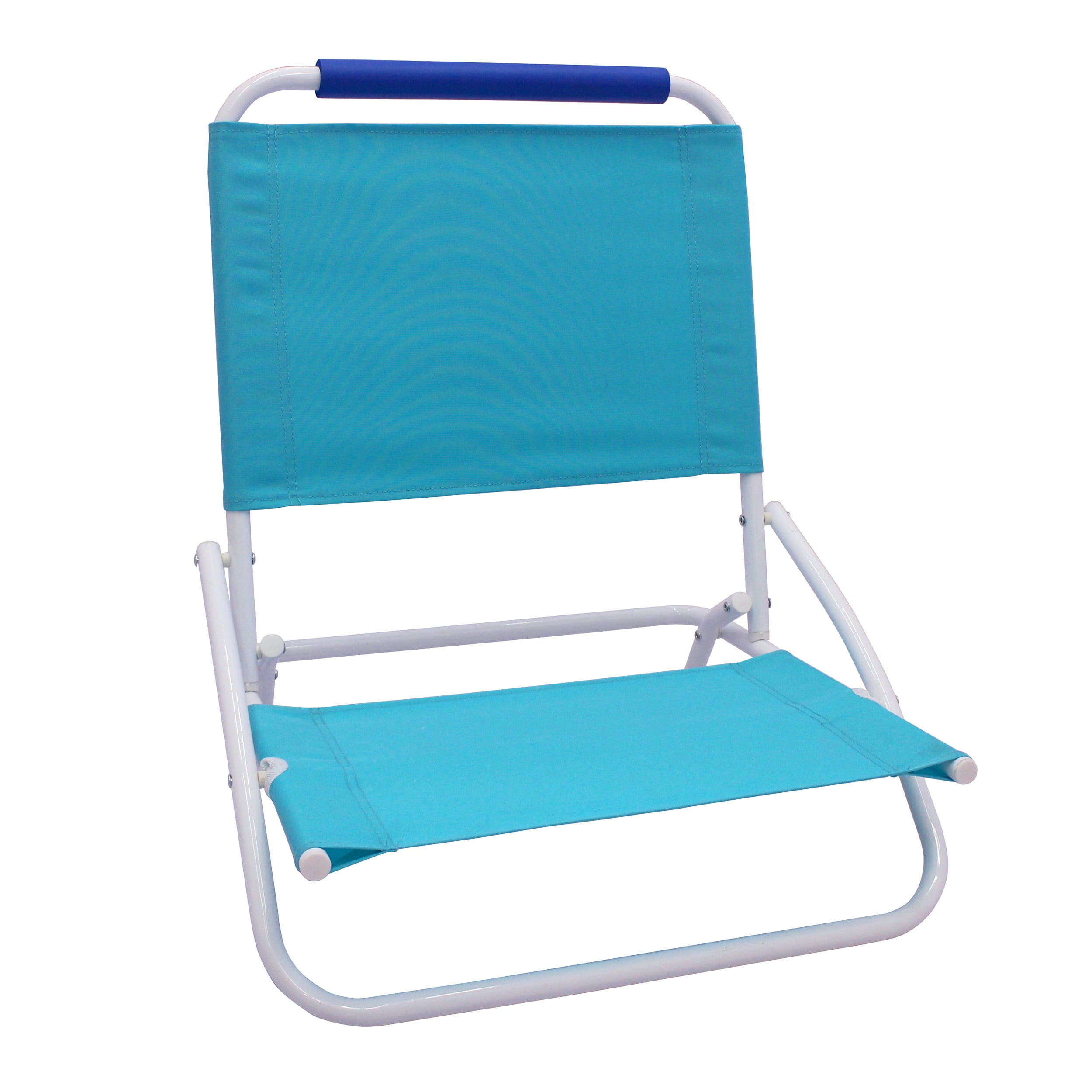 Mainstays Folding Beach Sand Chair, Teal