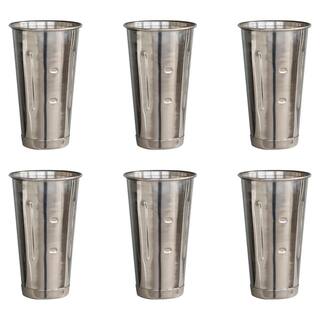 AmeriHome 30 oz. Stainless Steel Malt Cup (6-Piece) 804966