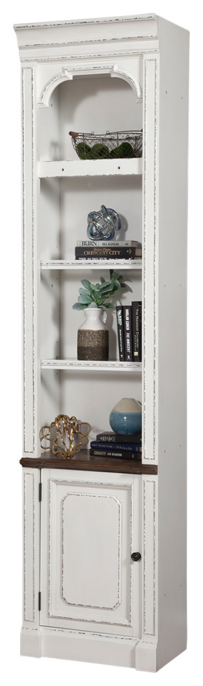 Parker House Provence 22 quotOpen Top Bookcase   Farmhouse   Bookcases   by Parker House  Houzz