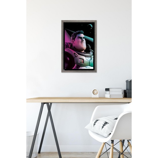 Trends International Disney Pixar Lightyear Buzz Framed Wall Poster Prints