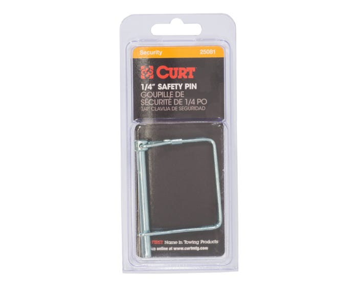 Curt Coupler Safety Pin 1/4 Inch Package 25081