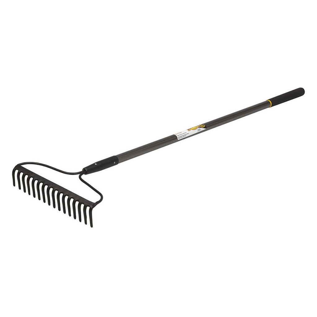 MavRik 16-Tooth Bow Rake w/Fiberglass Handle