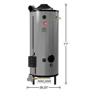 Rheem Commercial Universal Heavy Duty 72 Gal. 300K BTU Natural Gas Tank Water Heater G72-300