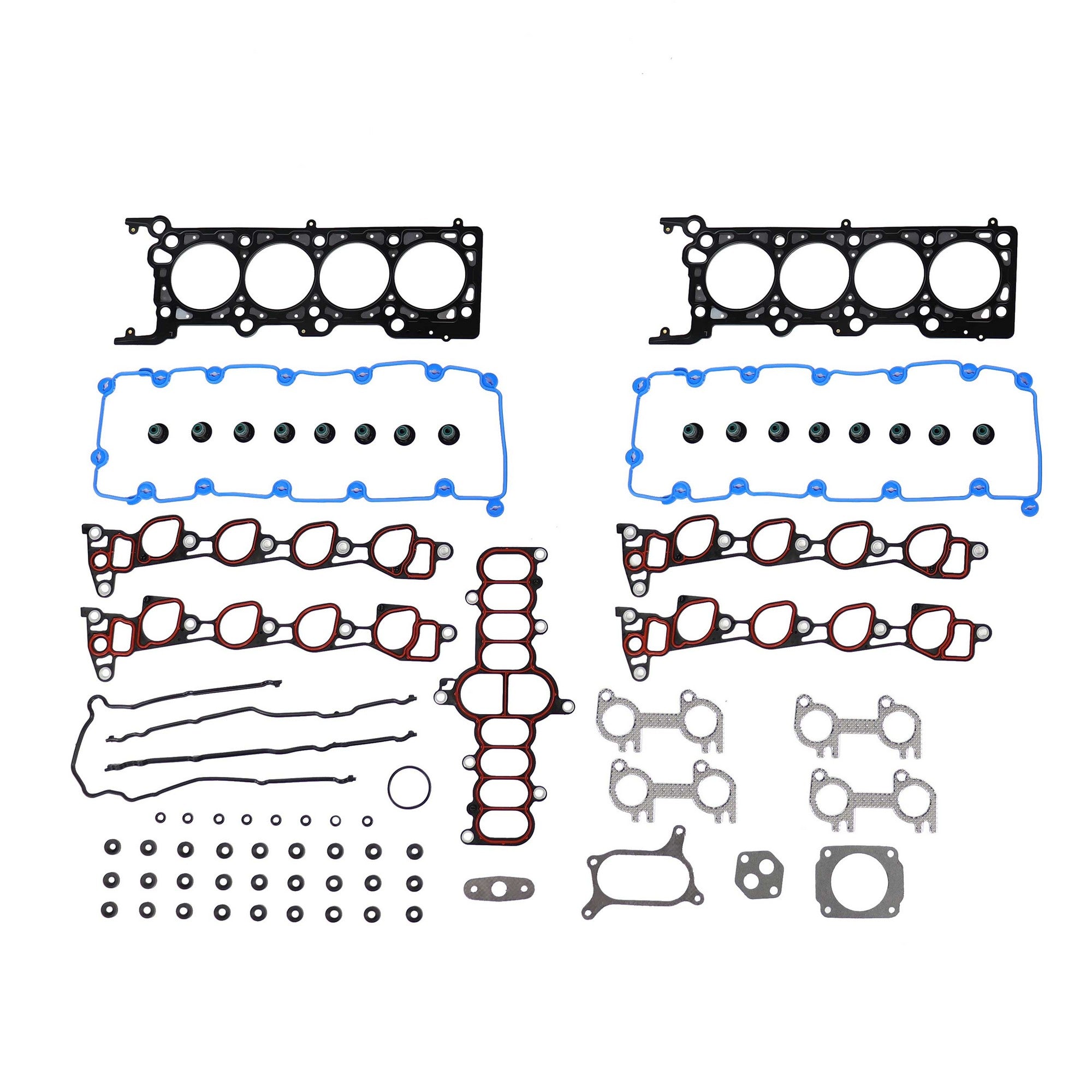 DNJ HGS4160 MLS Cylinder Head Set For 97-99 Ford Lincoln 5.4L SOHC 16v