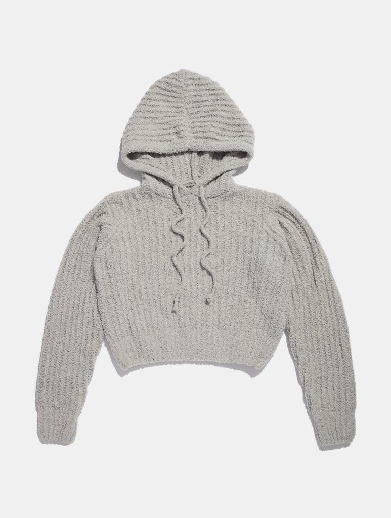 Cozy Comforts Cropped Cotton Hoodie