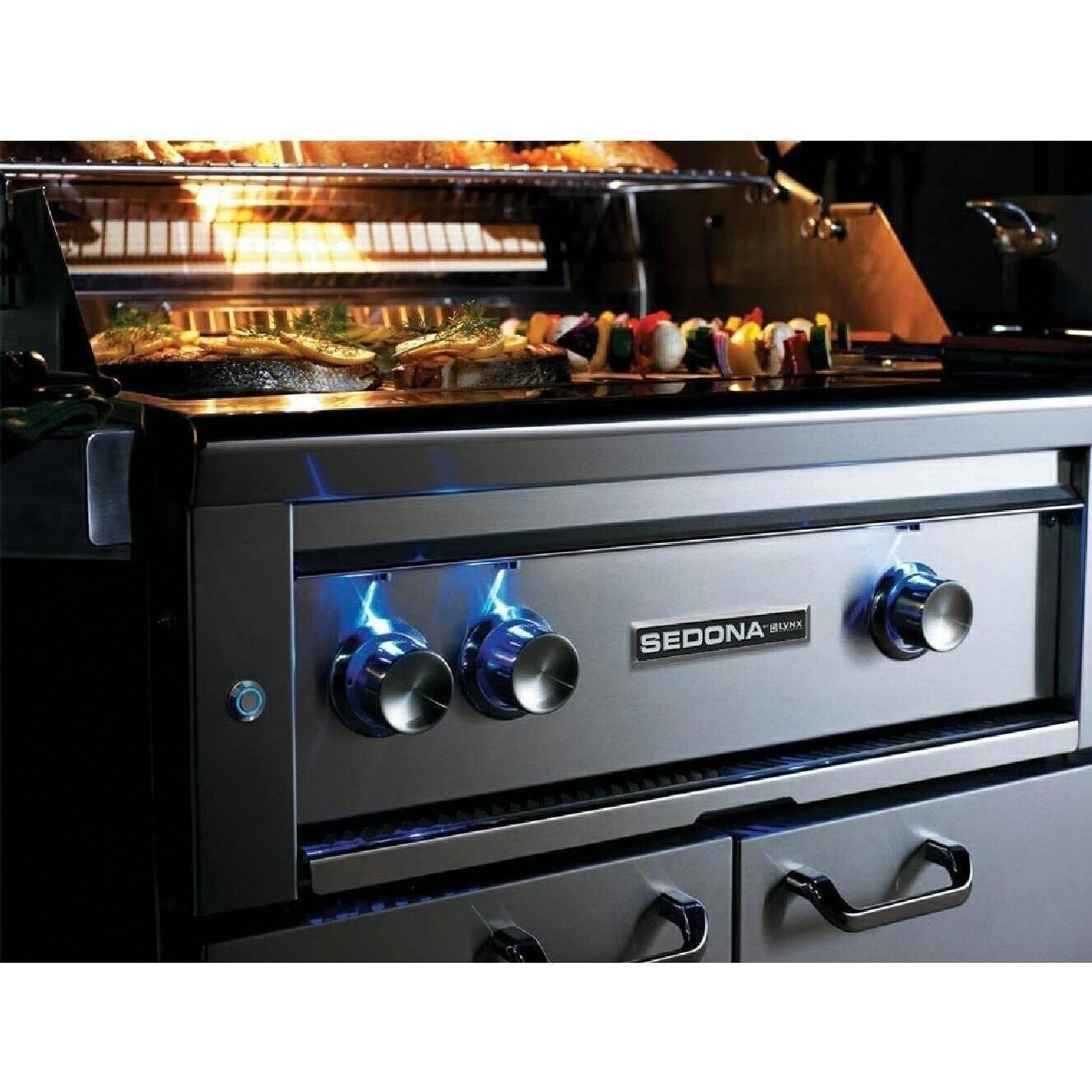 Lynx Sedona 30-Inch Built-In Natural Gas Grill With One Infrared ProSear Burner