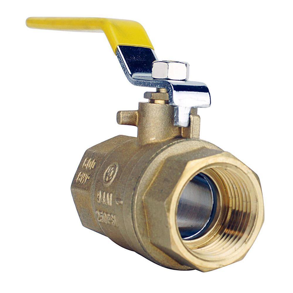 Apollo 1 in. Brass FNPT x FNPT Full-Port Ball Valve 94A10501