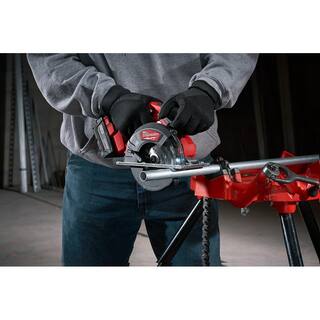 MW M18 FUEL 18-Volt Lithium-Ion Brushless Cordless Metal Cutting 5-38 in. Circular Saw with 12 in. Hammer DrillDriver 2782-20-2904-20