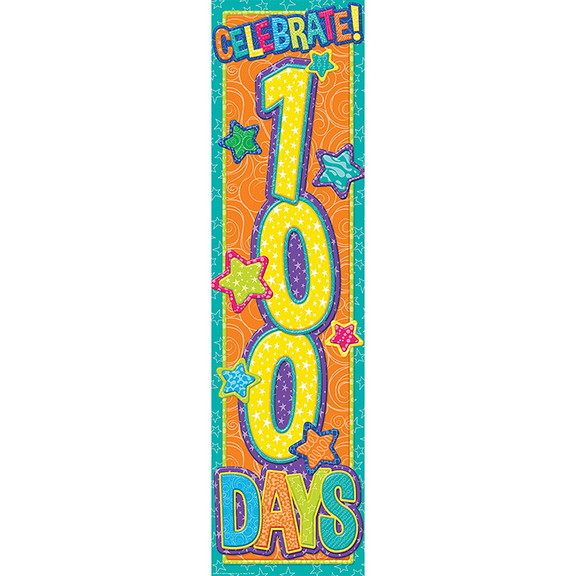 Eureka EU 849733 Color My World 100 Days Banner