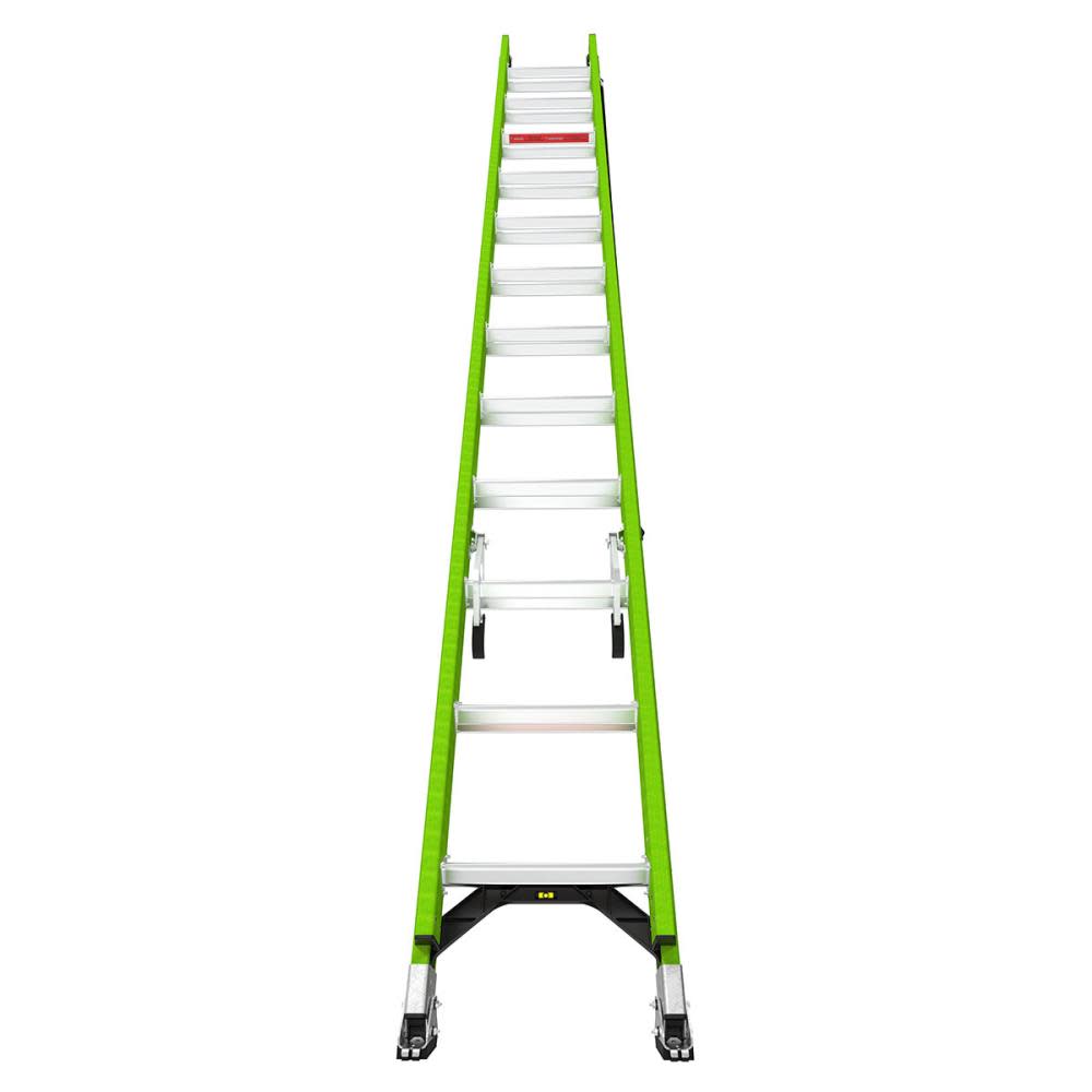 HyperLite 24 ft Type IAA Fiberglass Extension Ladder ;