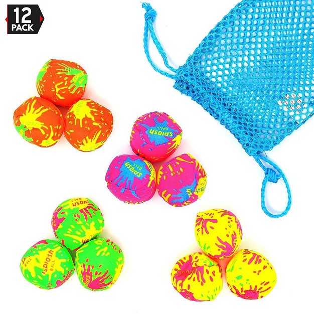 Big Mo x27 s Toys Neon Splash Balls Pack Of 12