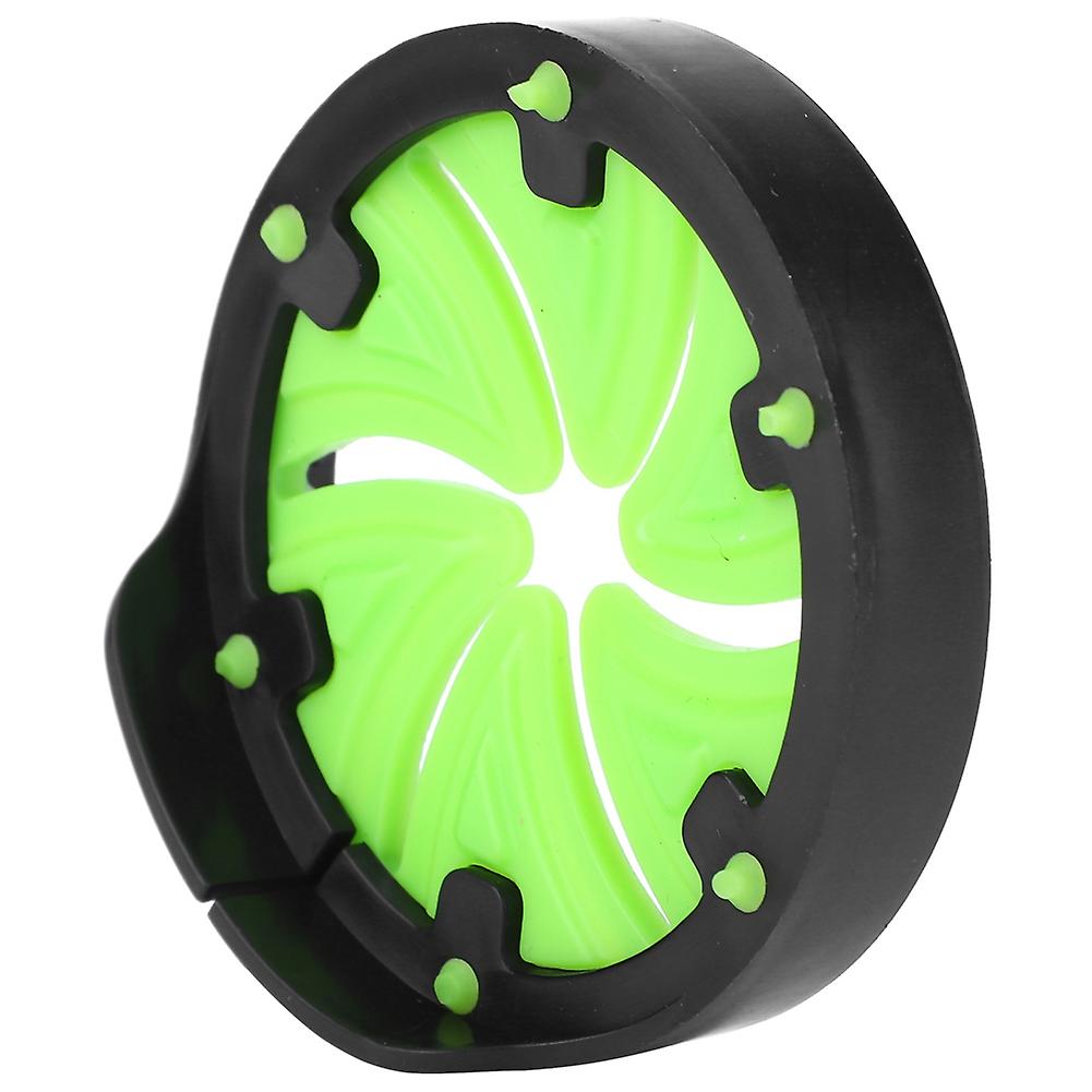 Outdoor Pp Plastic Green Black Petals Triangular Universal Paintball Speed Feed Gate Lid Hoppers Cover