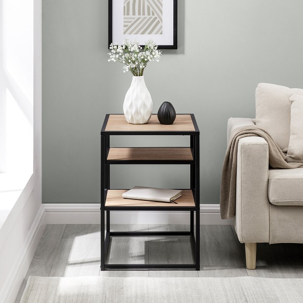 Modern 3 Tier Side Table Saracina Home