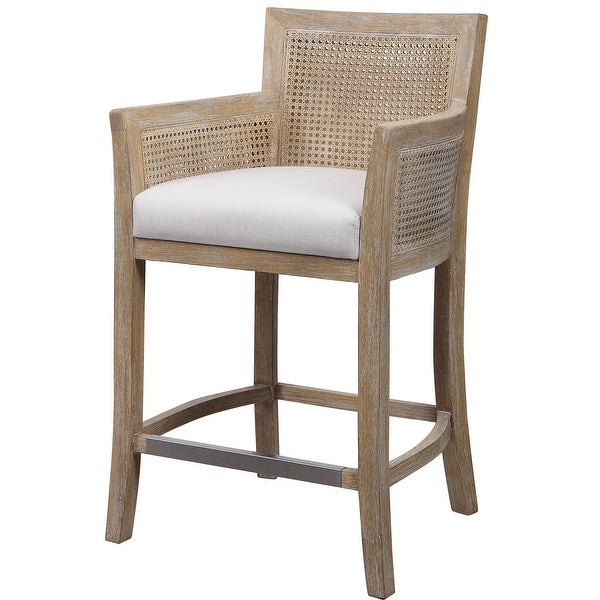 Uttermost Encore Natural Counter Stool