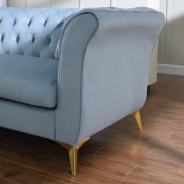 3 Seater SOFA BLUE