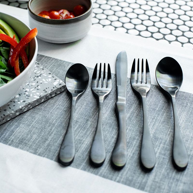 Knork Original 5-pc. Titanium-Coated Flatware Set