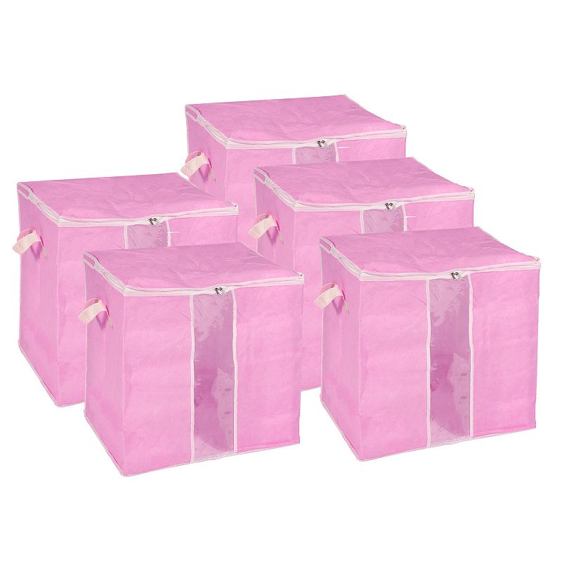 Closet Organizers Storage Bag Clothes Storage Bags Container， 5pcs