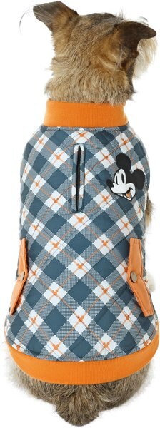 Disney Lightweight Mickey Quilted Bomber Dog and Cat Jacket