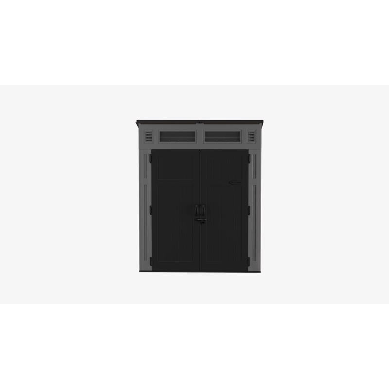 SHED MODRN BLK/GRY 6X5'