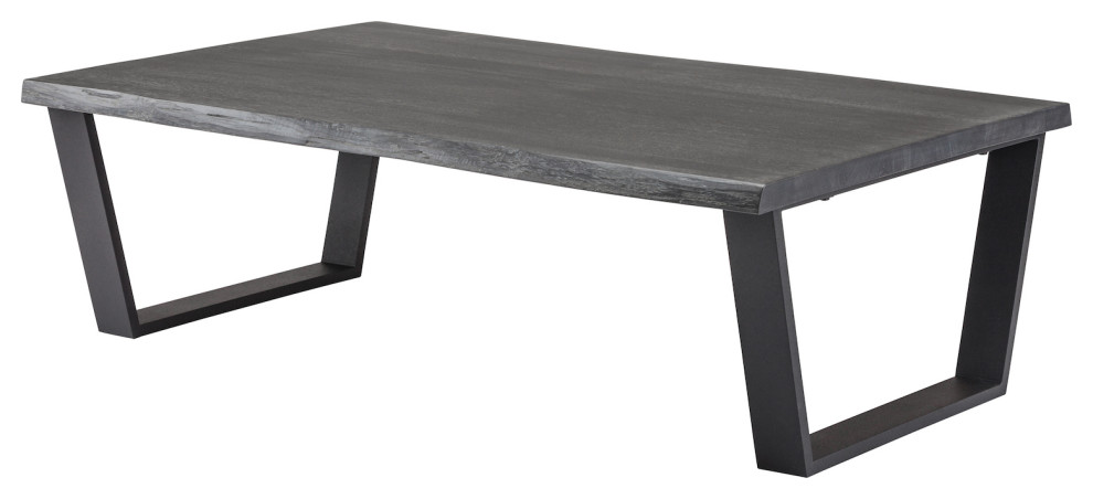 Oxidized Grey Table   Wood   Transitional   Coffee Tables   by EBPeters  Houzz