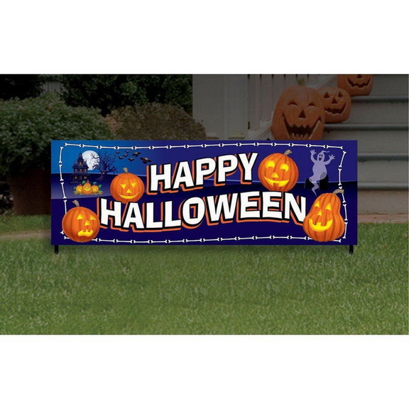 Ruby Slipper Sales 620648 Halloween Lawn Banner   ...