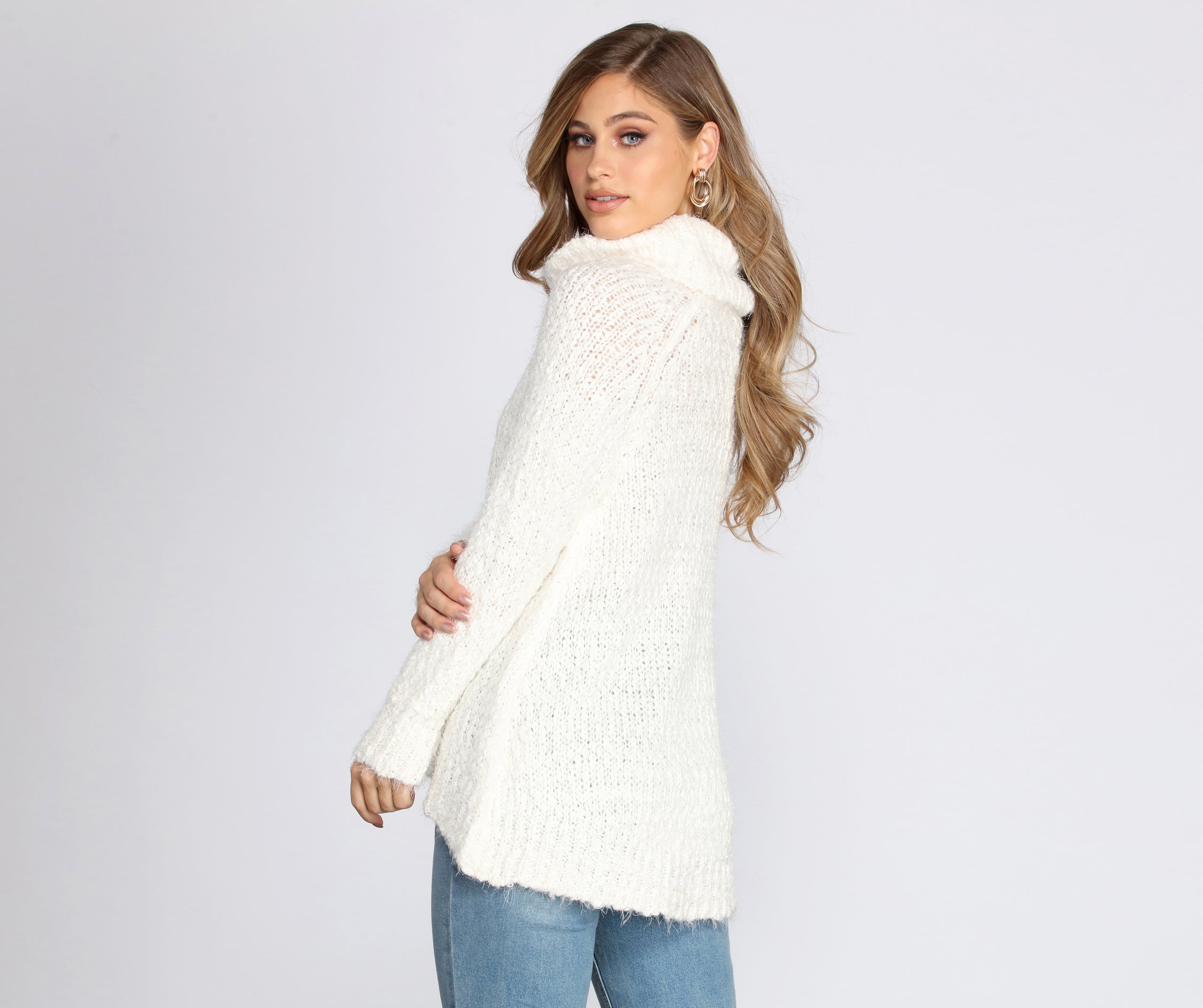 Soft And Sweet Turtleneck Sweater