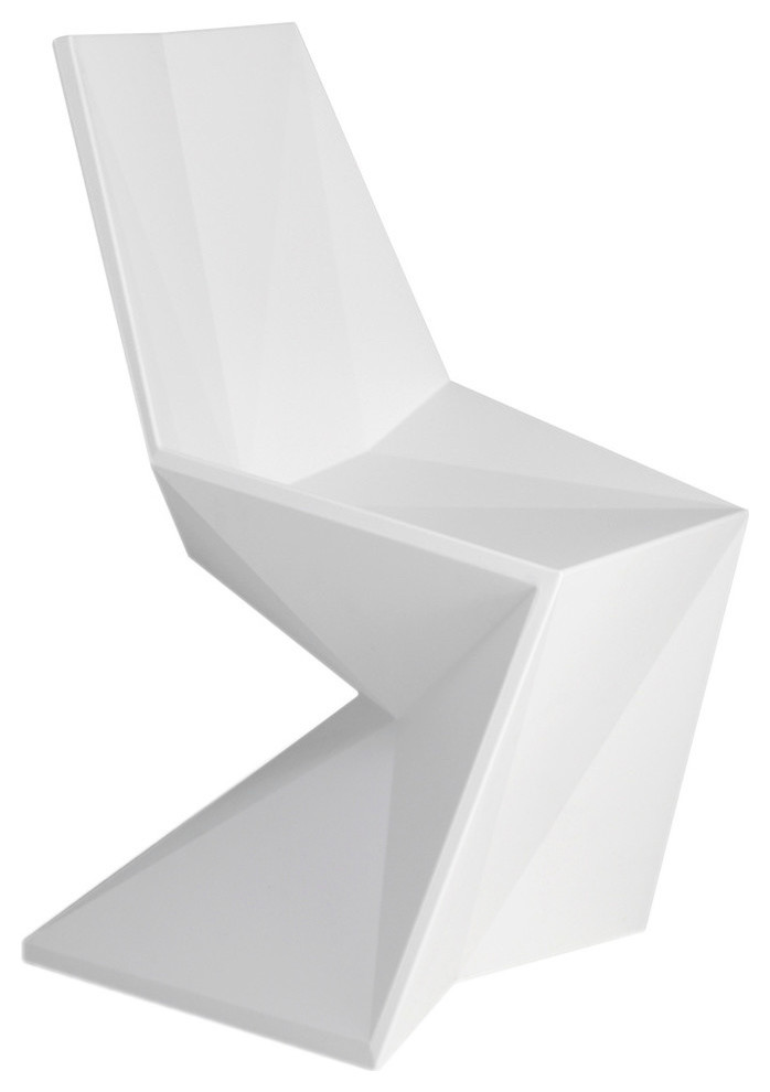 Vondom Vertex Indoor/Outdoor Dining Chair   Contemporary   Outdoor Dining Chairs   by Vondom  Houzz