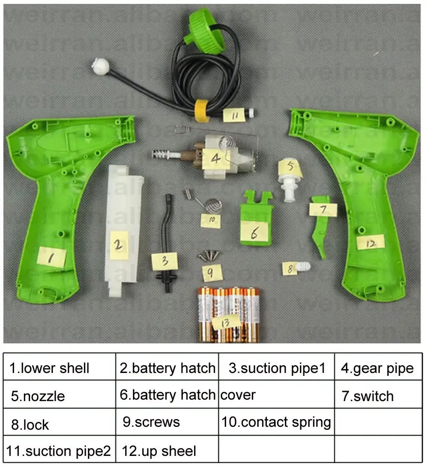 Fantastic irrigation sprayers With 4 AA Batteries garden sprayers for sale