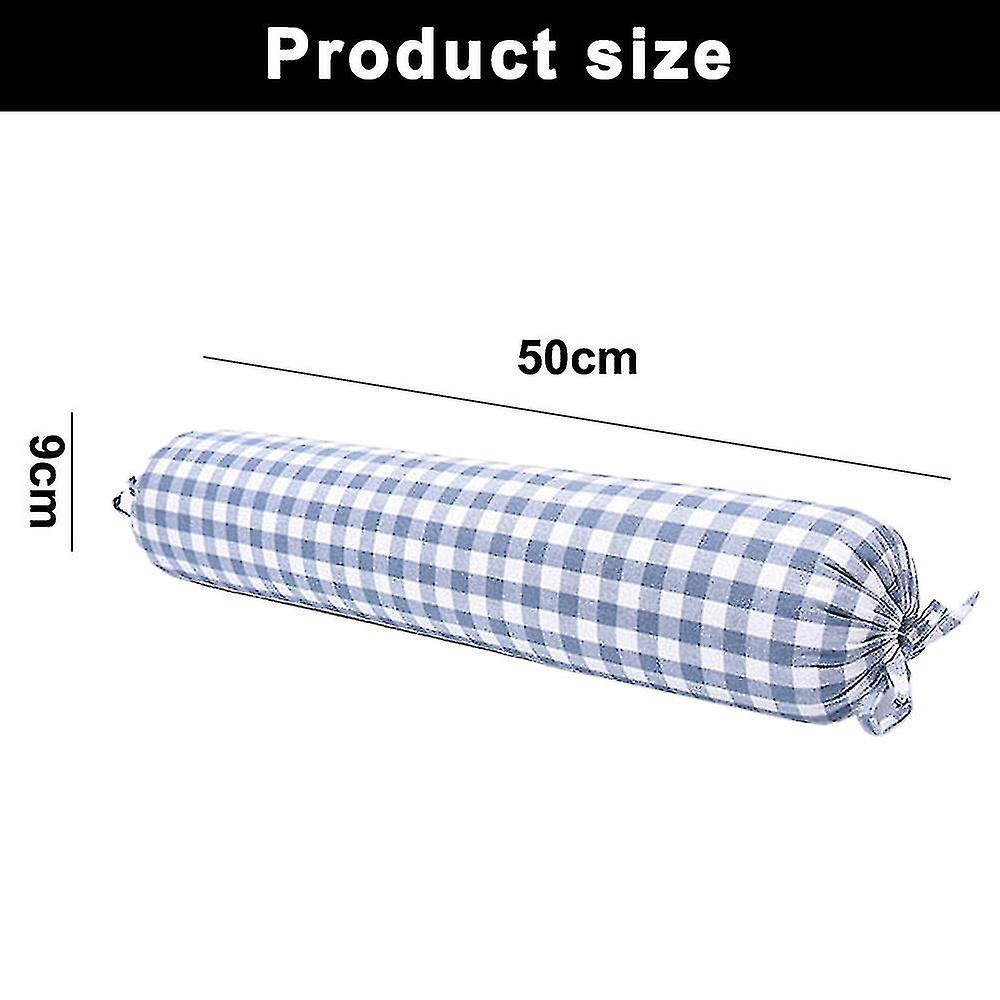 Organic Buckwheat Cotton Zipper Shell， Cylindrical Pillow