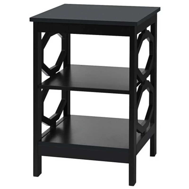 3-tier Nightstand Sofa Side End Accent Table