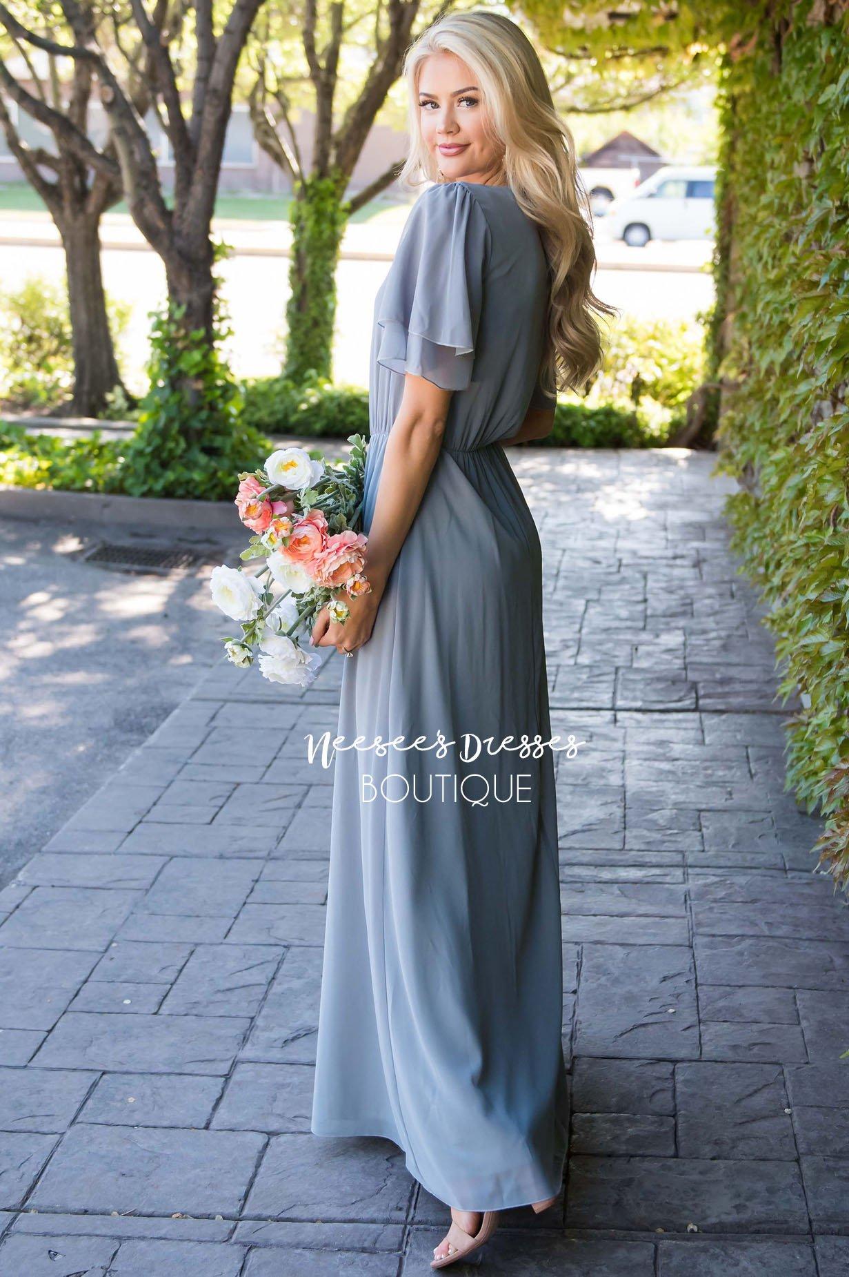 The Chloe Chiffon Maxi Dress