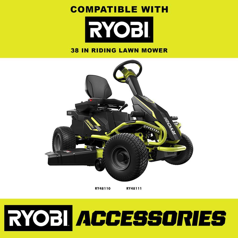 RYOBI Bagger for RYOBI 48V 38 in. Riding Lawn Mowers ACRM011