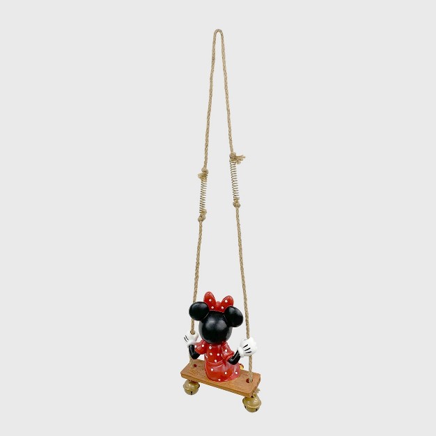 Minnie Mouse Swing n ring Resin stone Statue