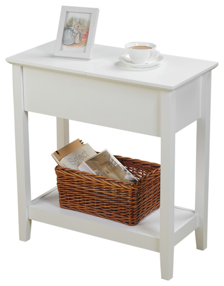 Verna End Table   Transitional   Side Tables And End Tables   by Fire Sense  Houzz