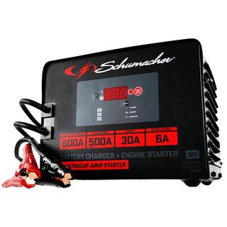 Schumacher Electric Schumacher Automotive 12-Volt Ultracap Battery Charger and Portable Jump Starter SC1591