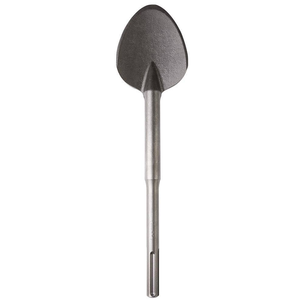 MW 4-14 in. x 16 in. SDS-MAX Steel Clay Spade 48-62-4094