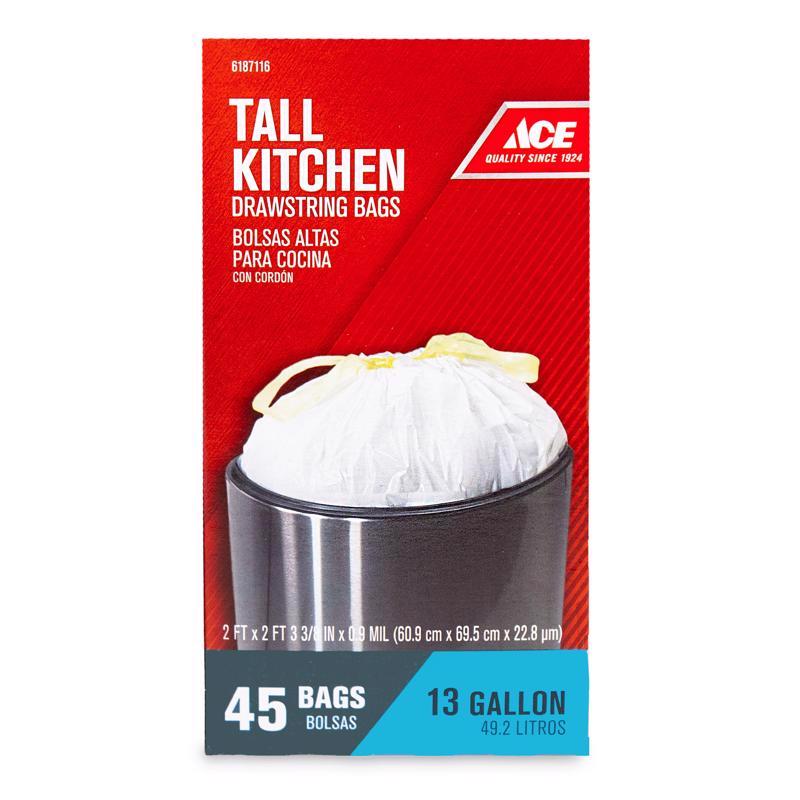 ACE BAG 13GAL 45CT DRAW