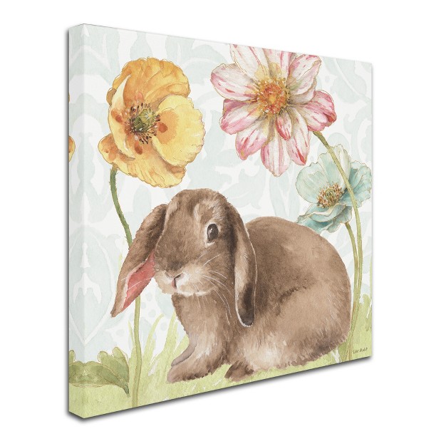 Trademark Fine Art lisa Audit x27 spring Softies Bunnies Iii x27 Canvas Art